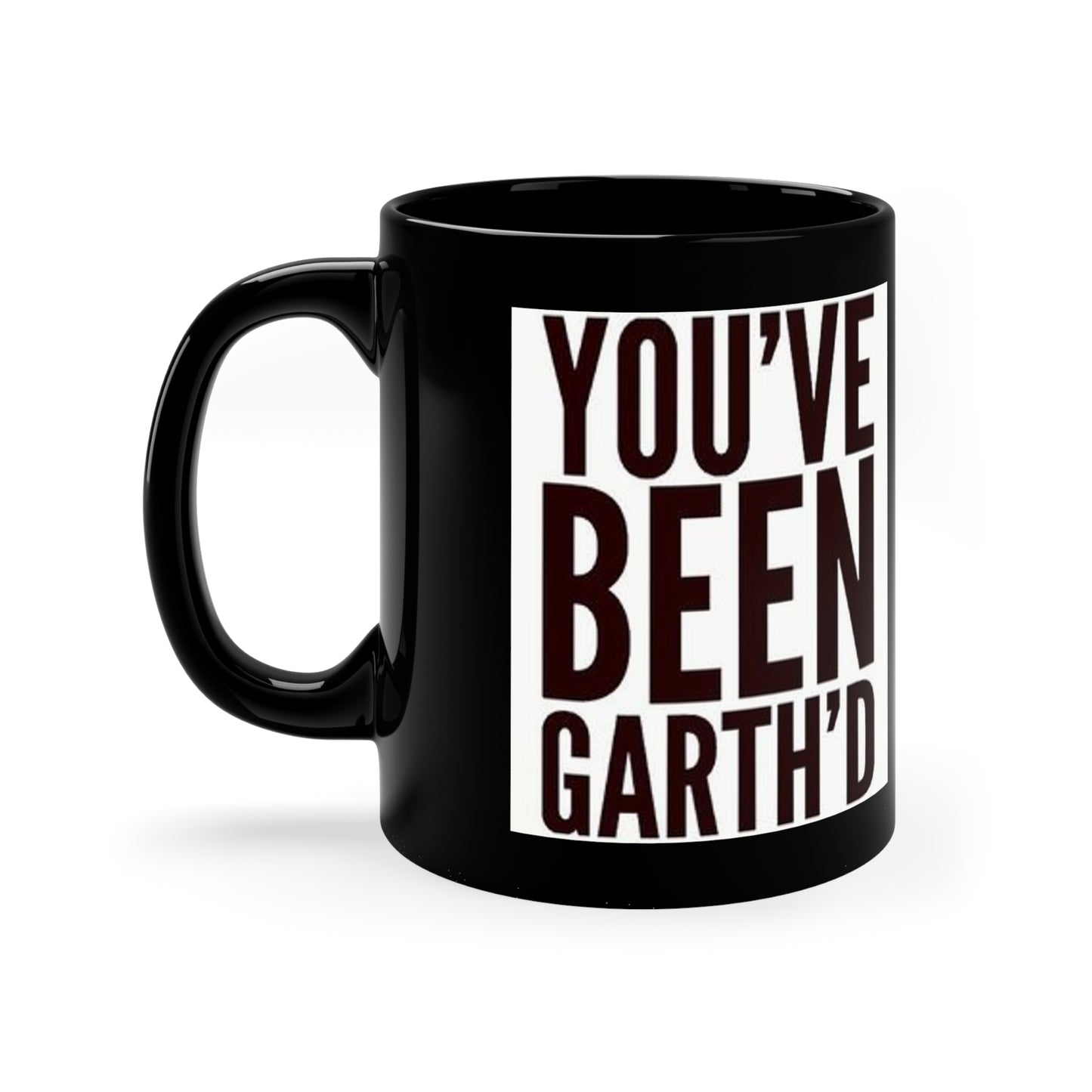 Supernatural "Garthed" 11oz Black Mug