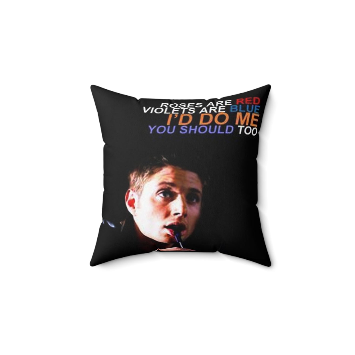 Supernatural Dean Valentine, Spun Polyester Square Pillow