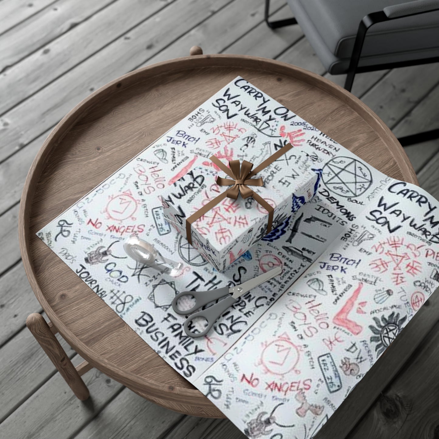 Supernatural Gift Wrap Papers