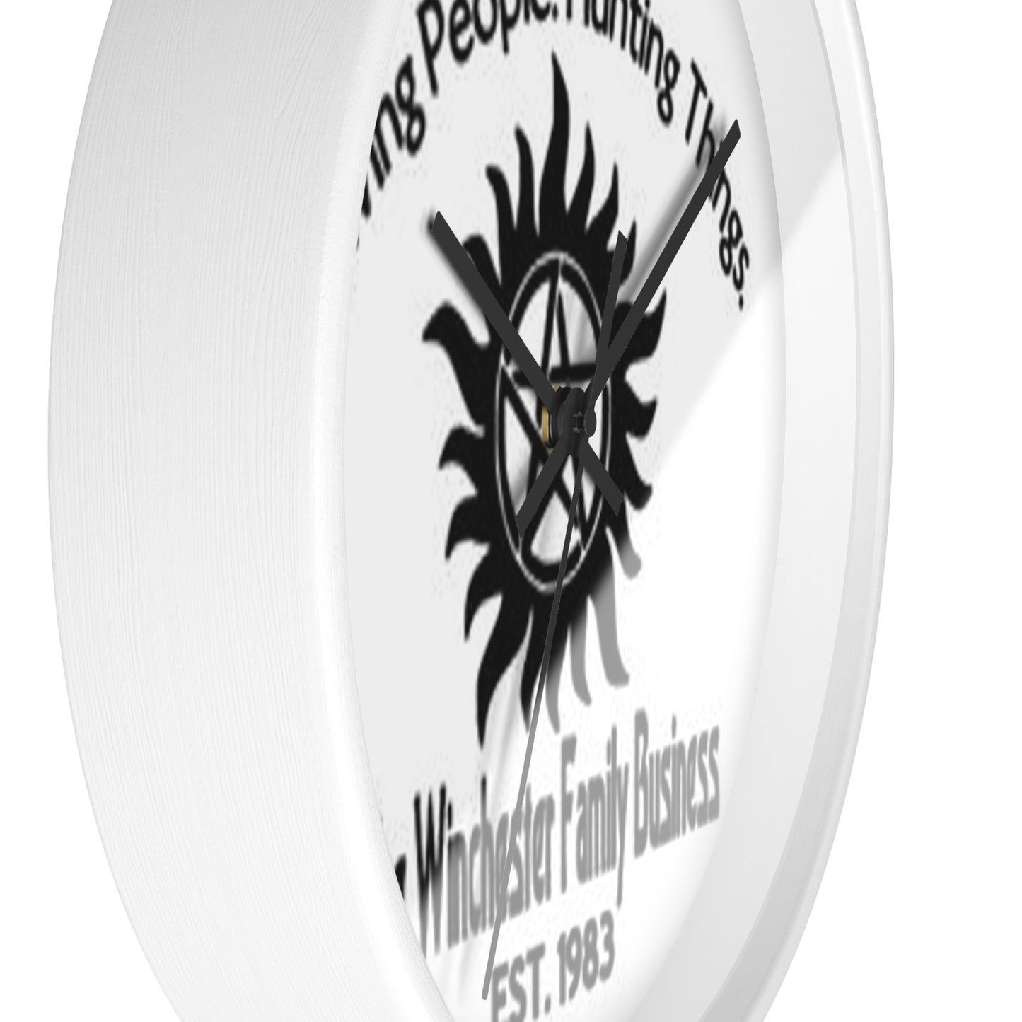Supernatural Winchester Family Business, Wall Clock