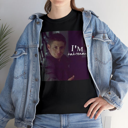 Supernatural "I'm Batman" Unisex Heavy Cotton Tee