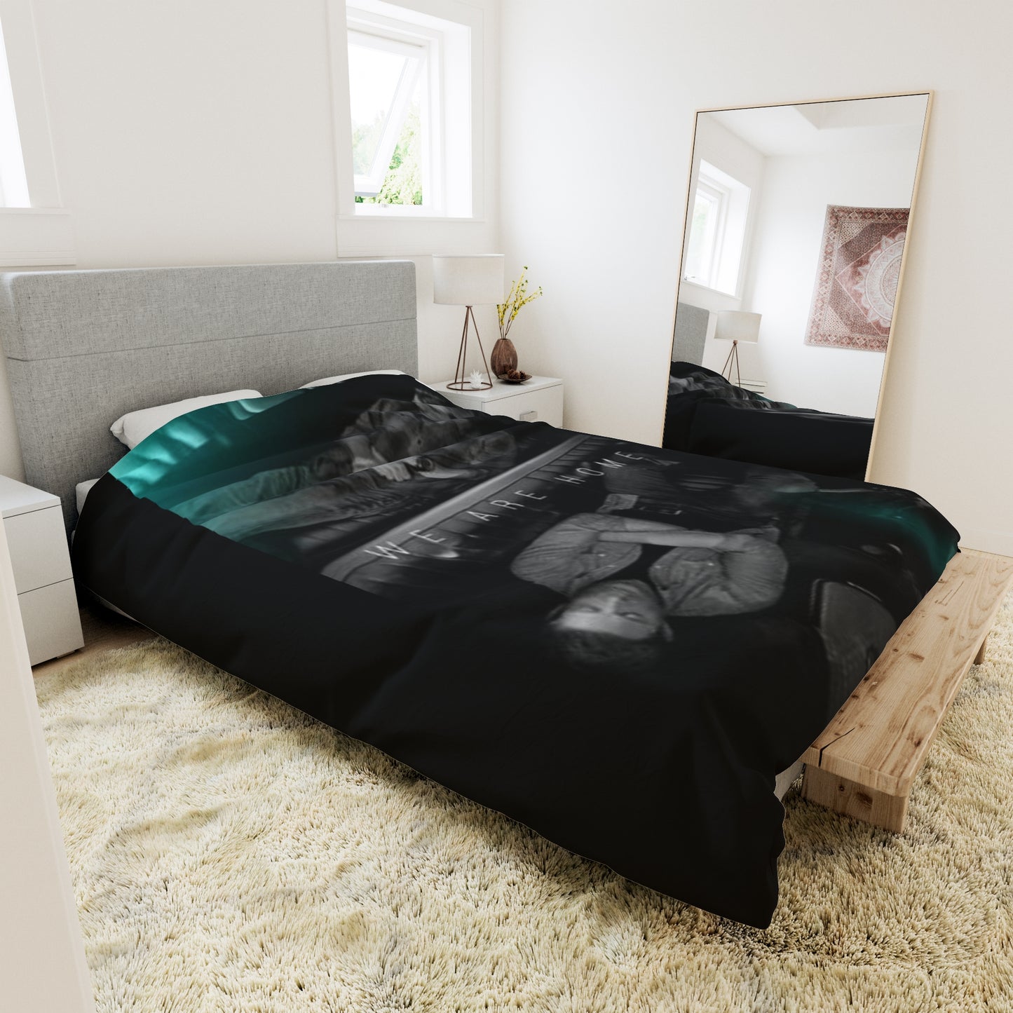Supernatural "We are Home" Duvet Cover