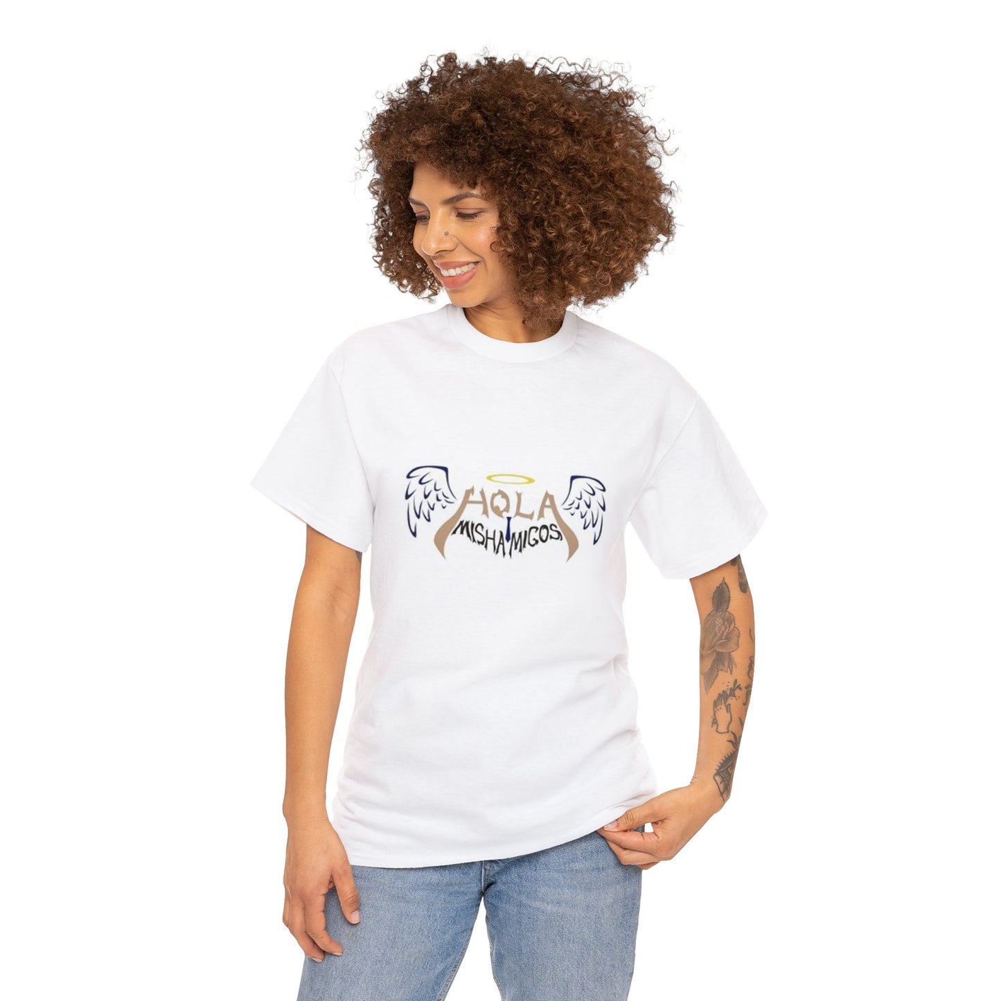 Supernatural Castiel Unisex Heavy Cotton Tee