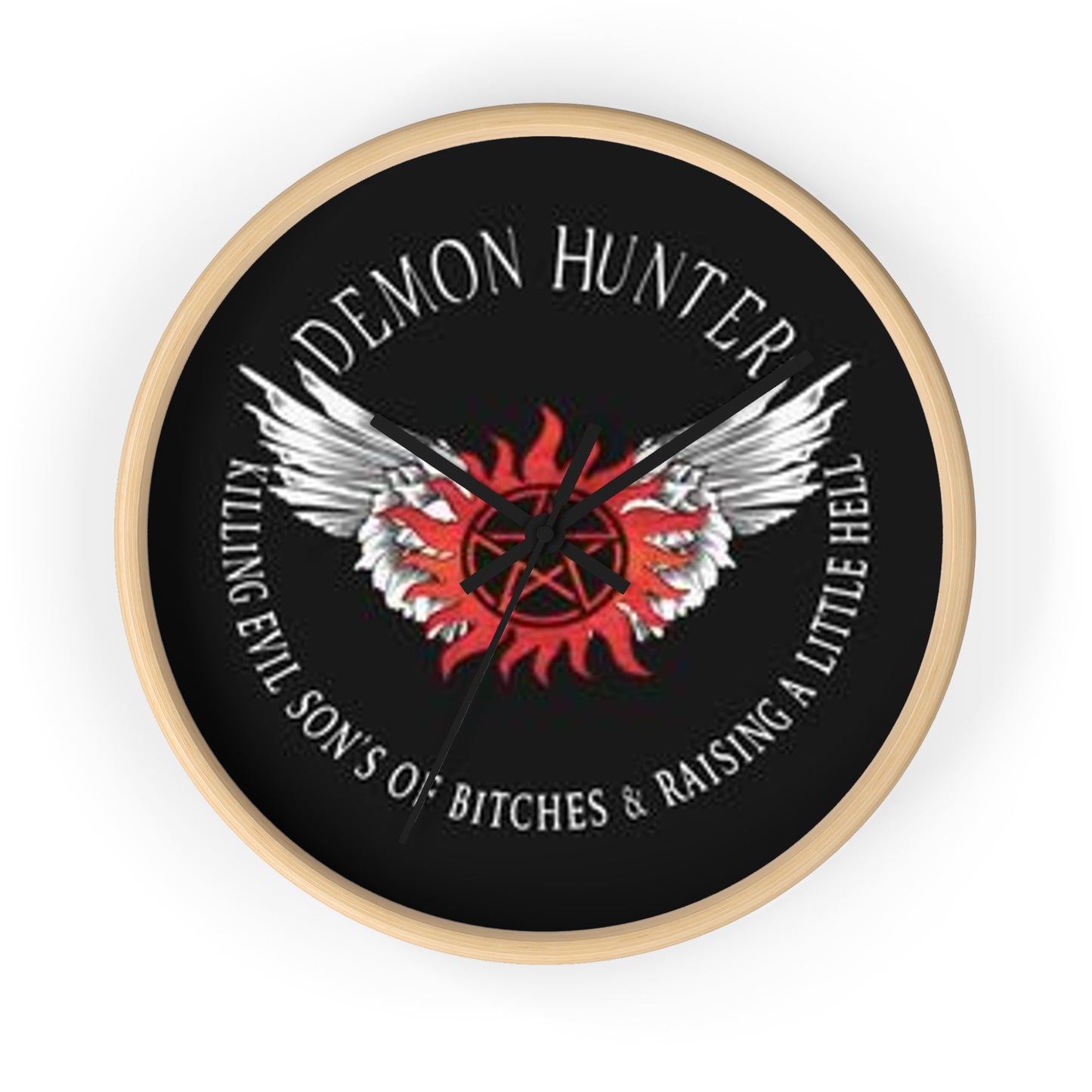 Supernatural Demon Hunter, Wall Clock