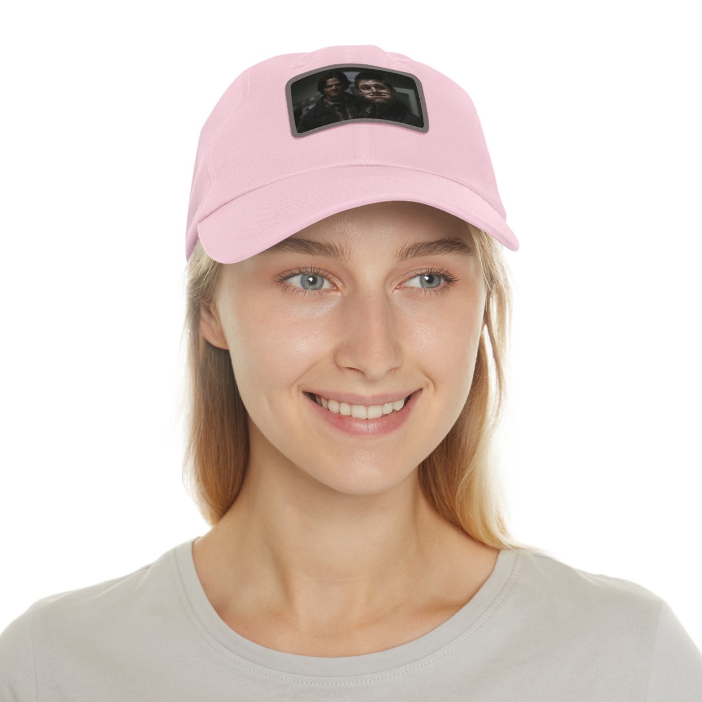 Supernatural "Dean" Dad Hat with Leather Patch (Rectangle)