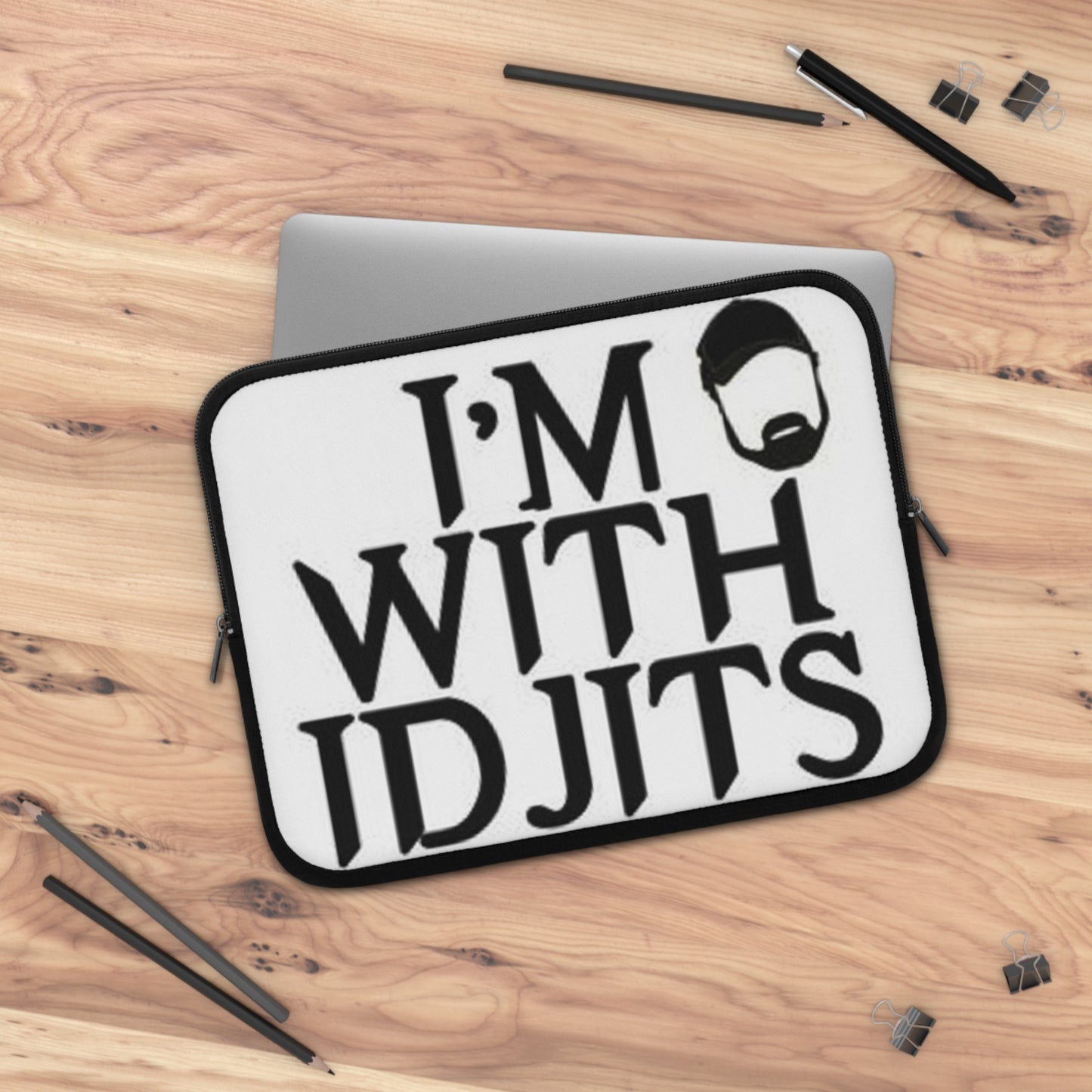 Supernatural "I'm With Idjits" Laptop Sleeve