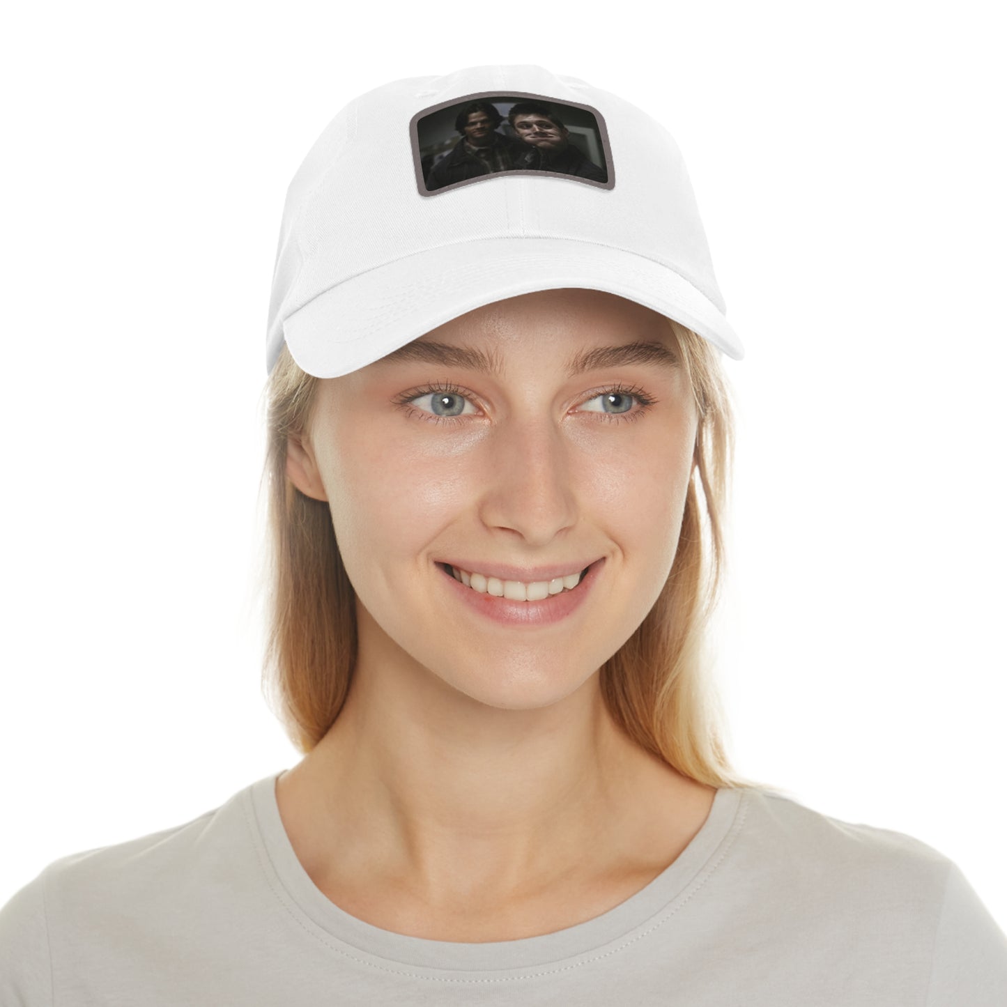 Supernatural "Dean" Dad Hat with Leather Patch (Rectangle)