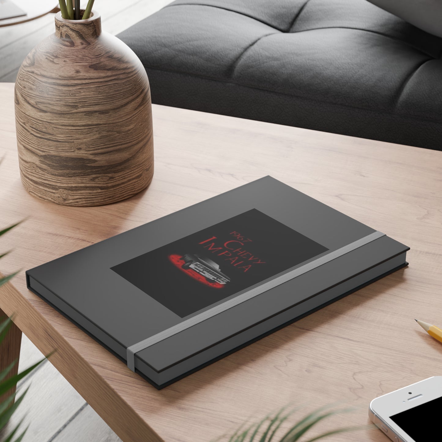 Supernatural "67 Impala" Color Contrast Notebook - Ruled