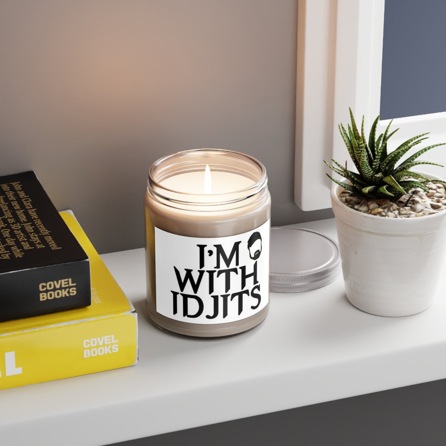 Supernatural "I'm with Idjits" Scented Candles, 9oz
