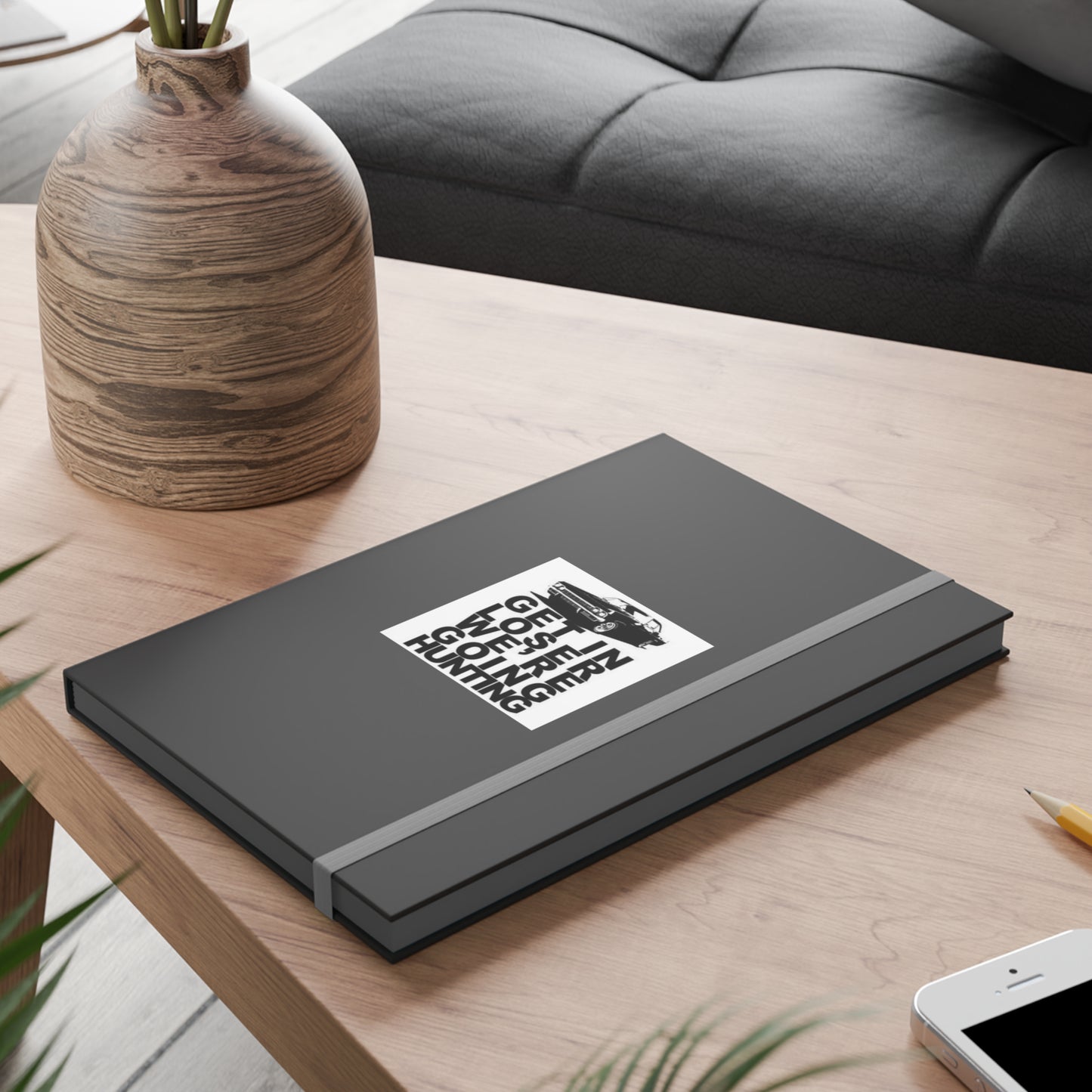 Supernatural "Hunting" Color Contrast Notebook - Ruled