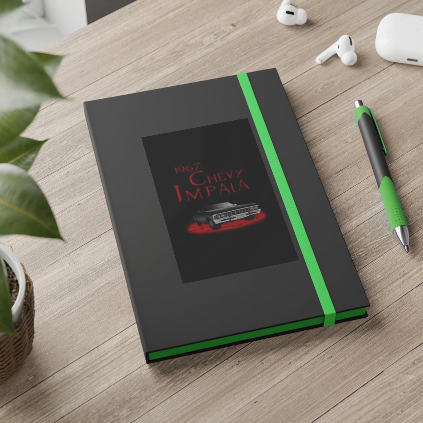 Supernatural "67 Impala" Color Contrast Notebook - Ruled