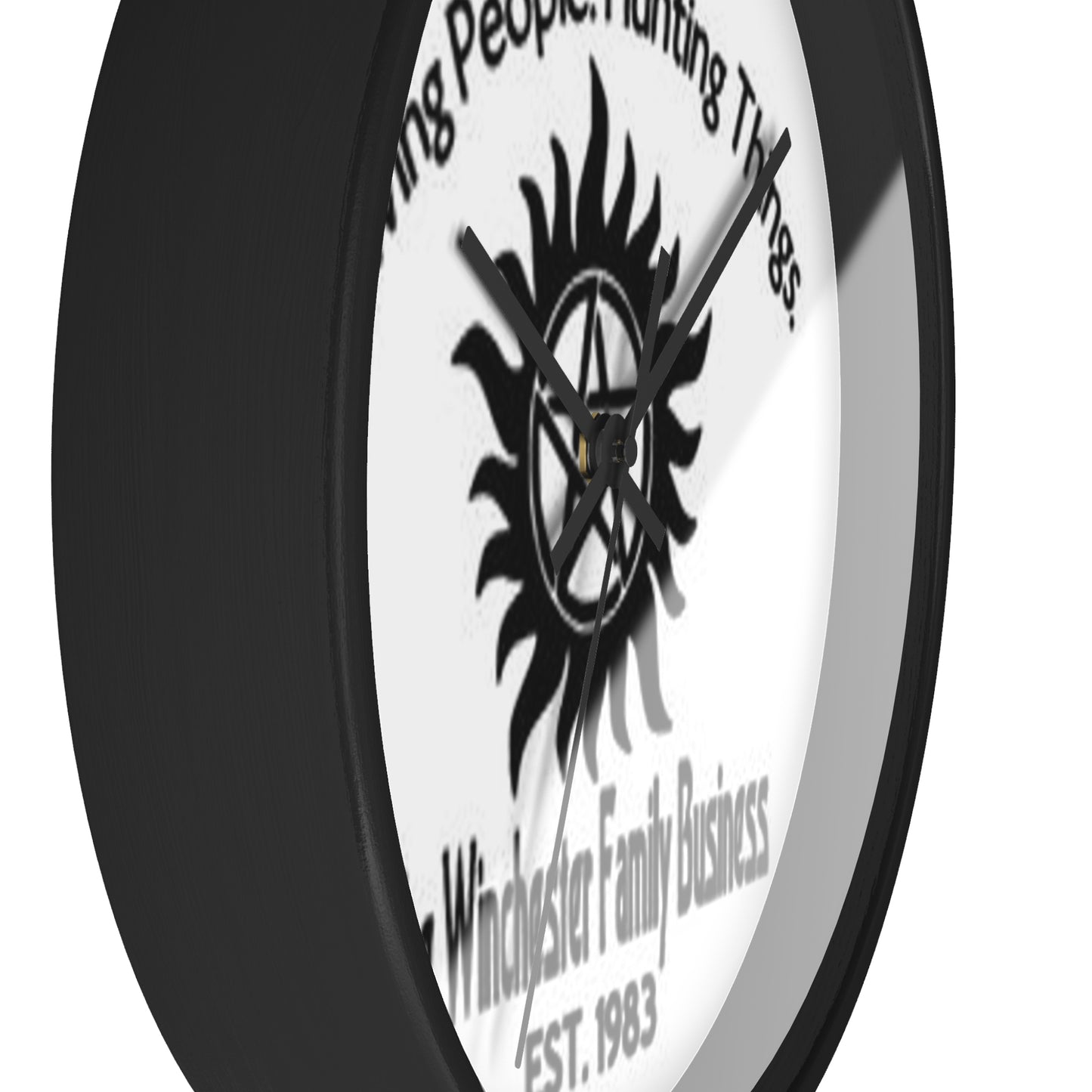 Supernatural Winchester Family Business, Wall Clock