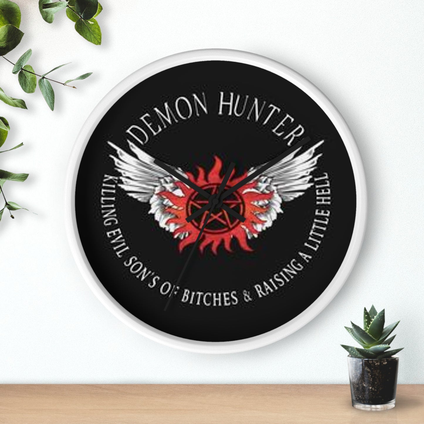 Supernatural Demon Hunter, Wall Clock