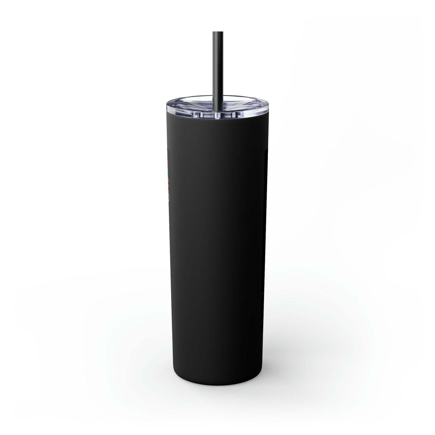 Supernatural Dean Valentine, Skinny Tumbler with Straw, 20oz