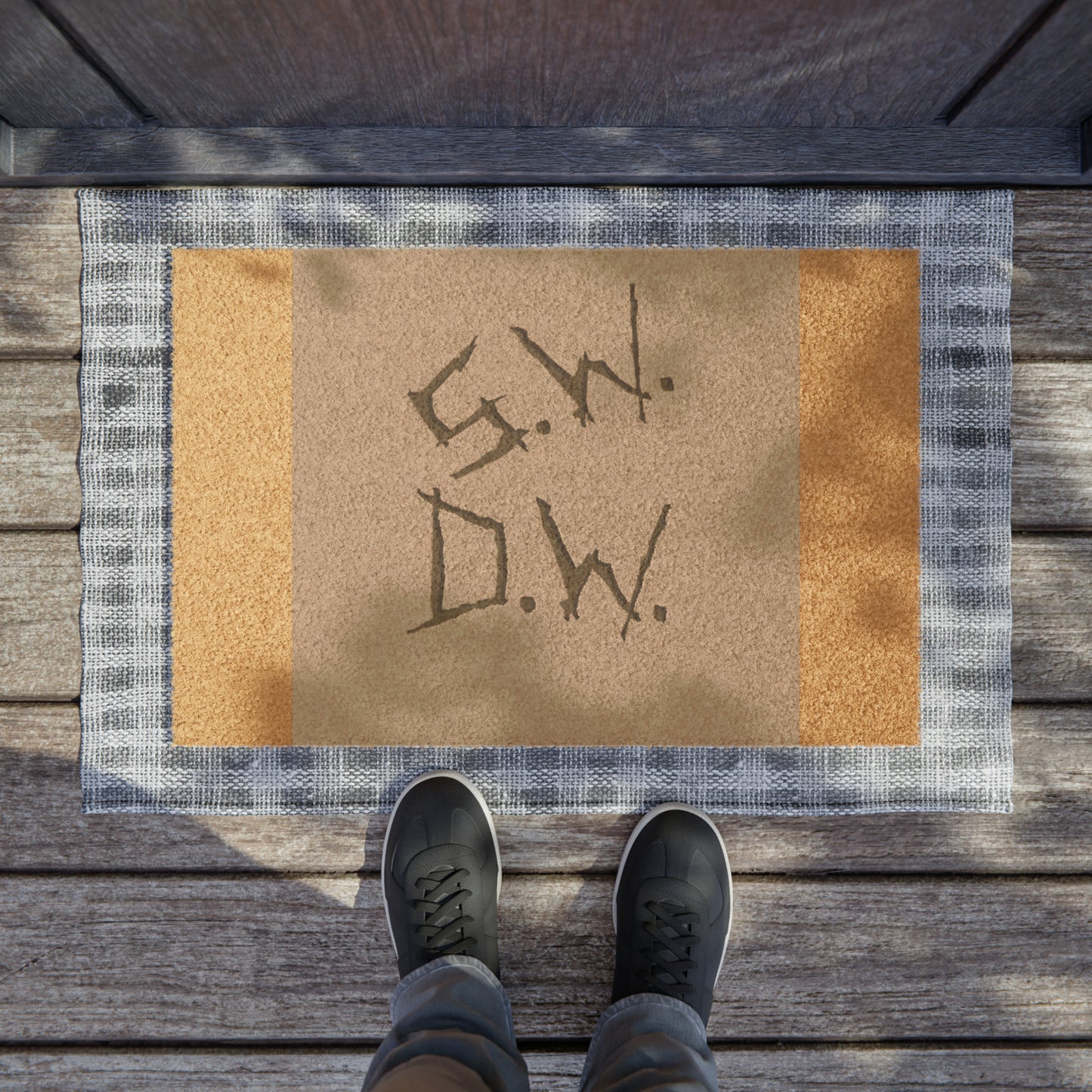 Supernatural "Initials" Doormat