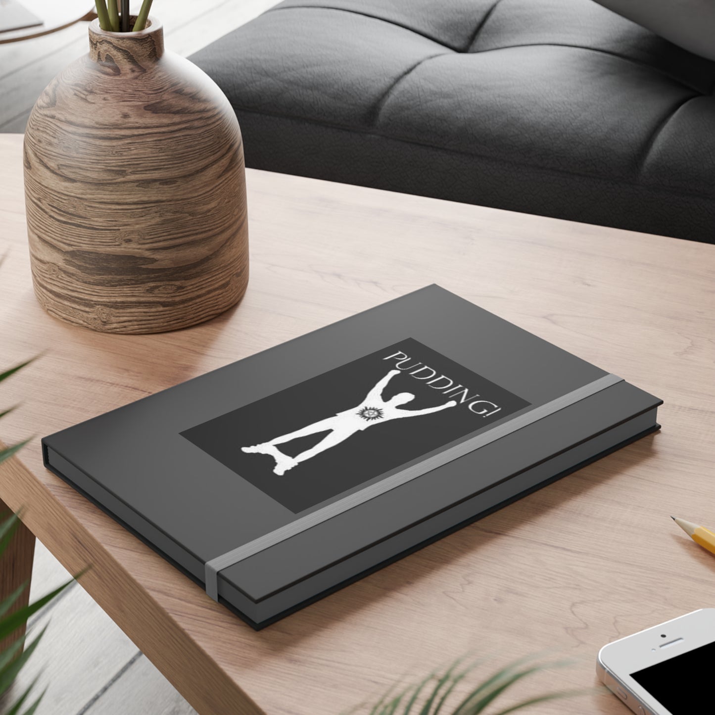 Supernatural "Pudding" Color Contrast Notebook - Ruled