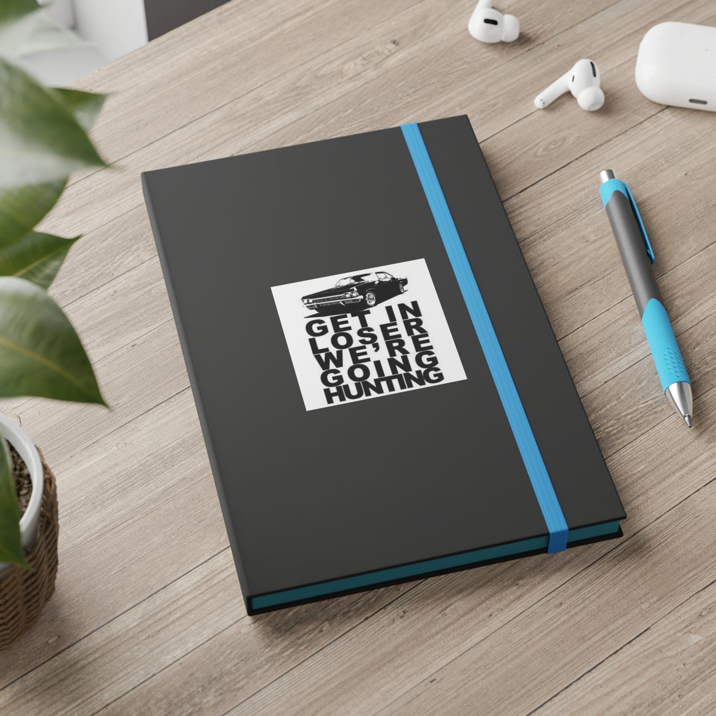 Supernatural "Hunting" Color Contrast Notebook - Ruled