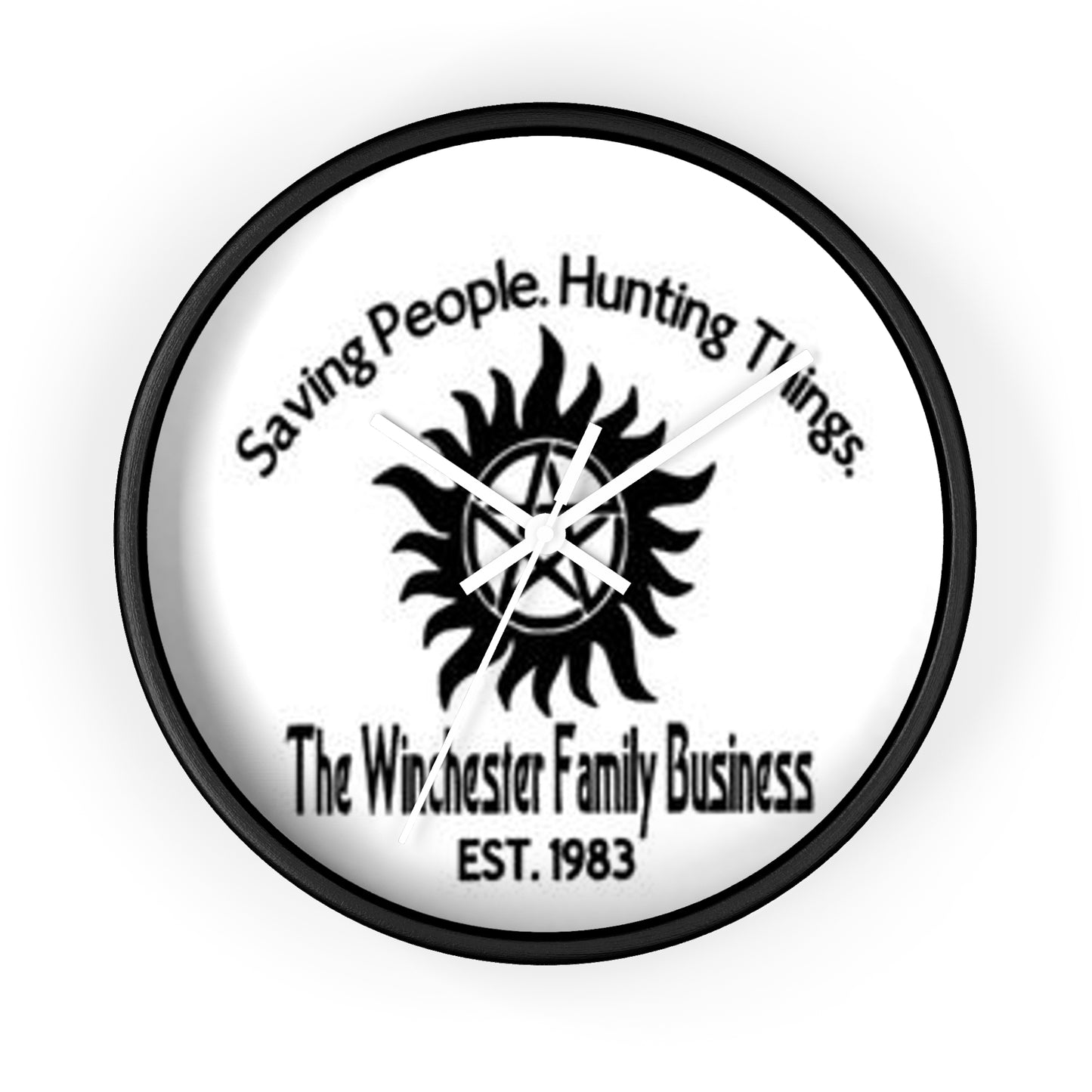 Supernatural Winchester Family Business, Wall Clock