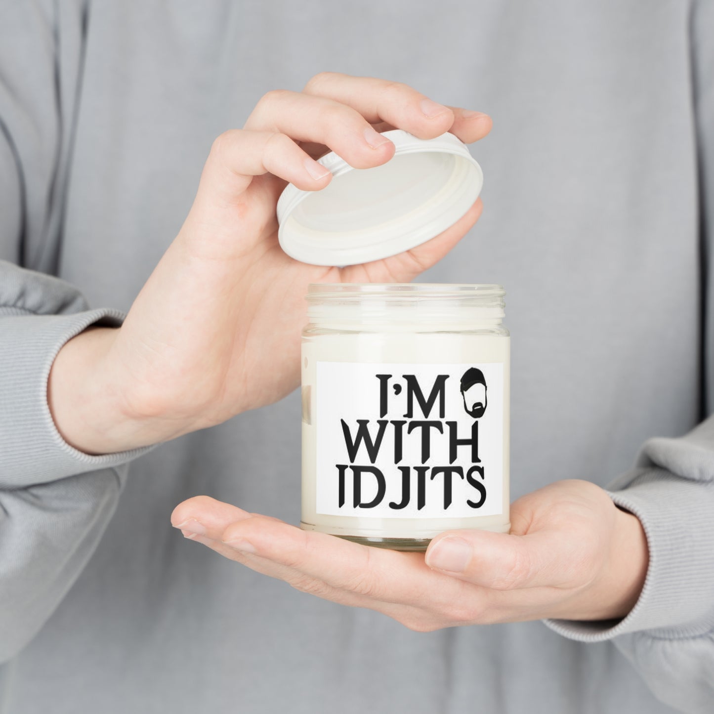 Supernatural "I'm with Idjits" Scented Candles, 9oz