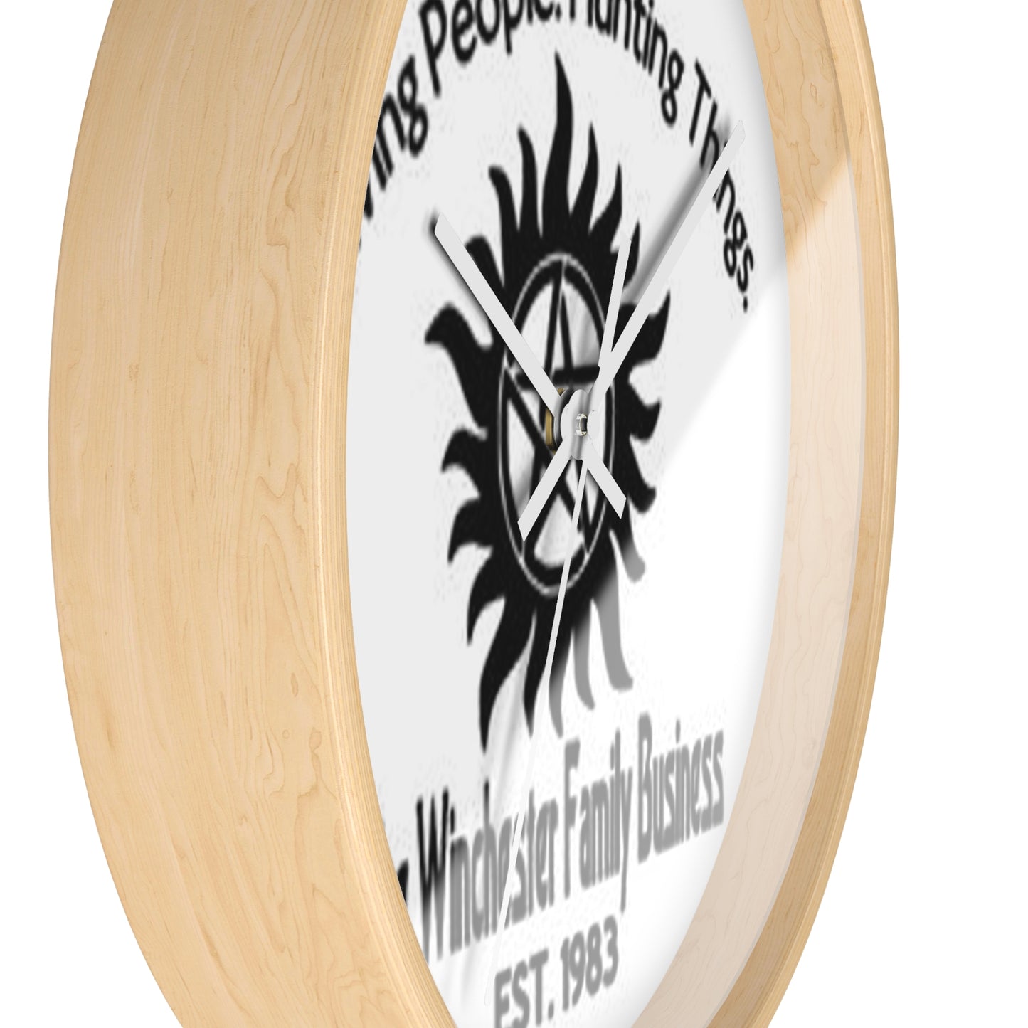 Supernatural Winchester Family Business, Wall Clock