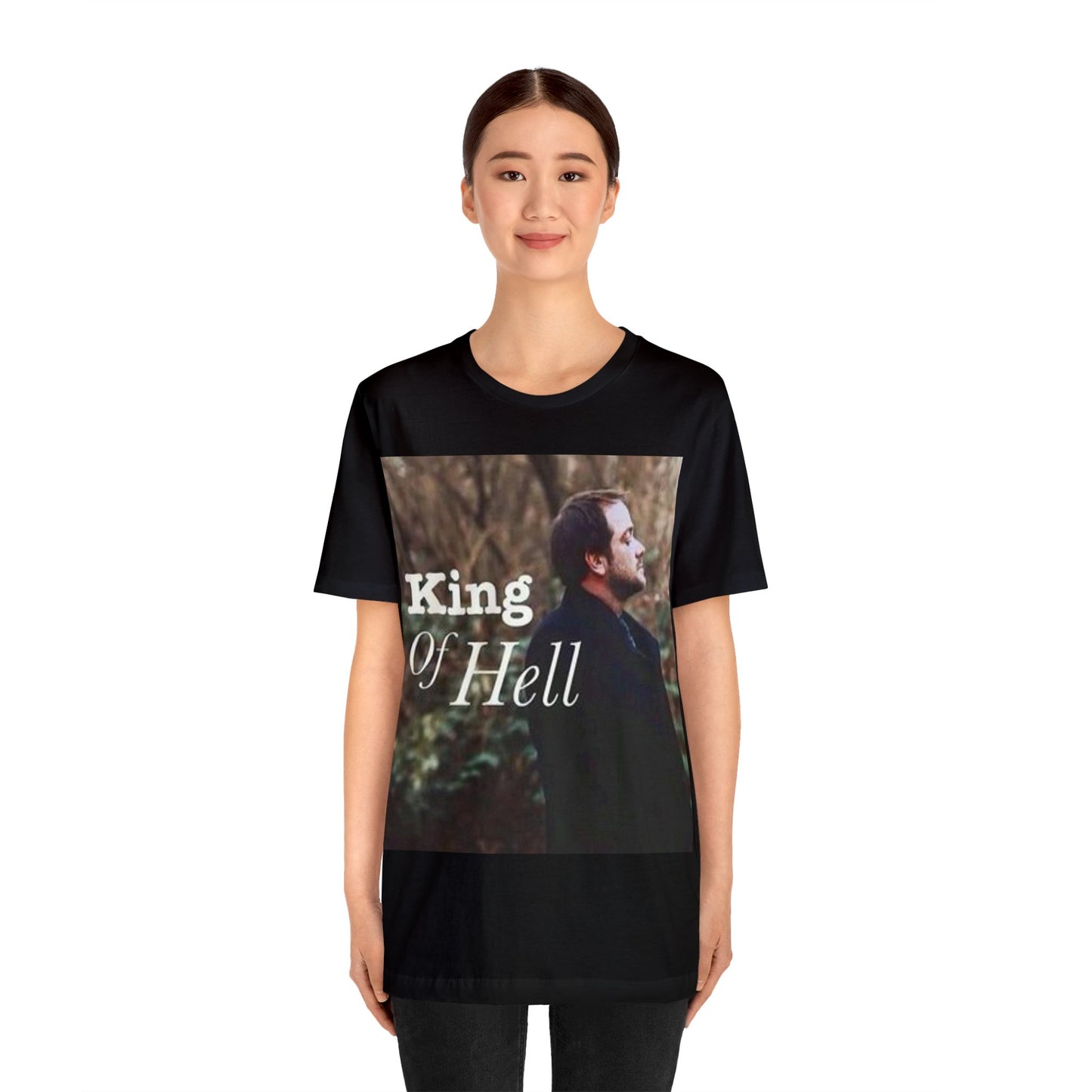 Supernatural "King of Hell" Unisex Jersey Short Sleeve Tee