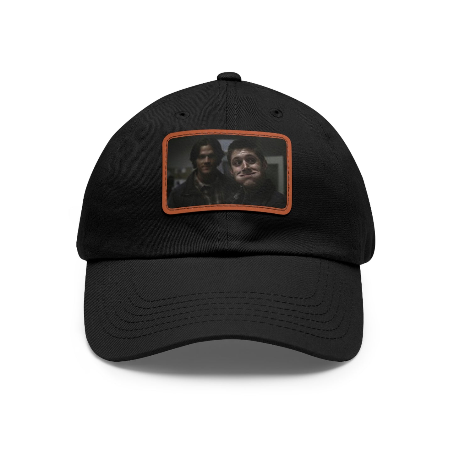 Supernatural "Dean" Dad Hat with Leather Patch (Rectangle)