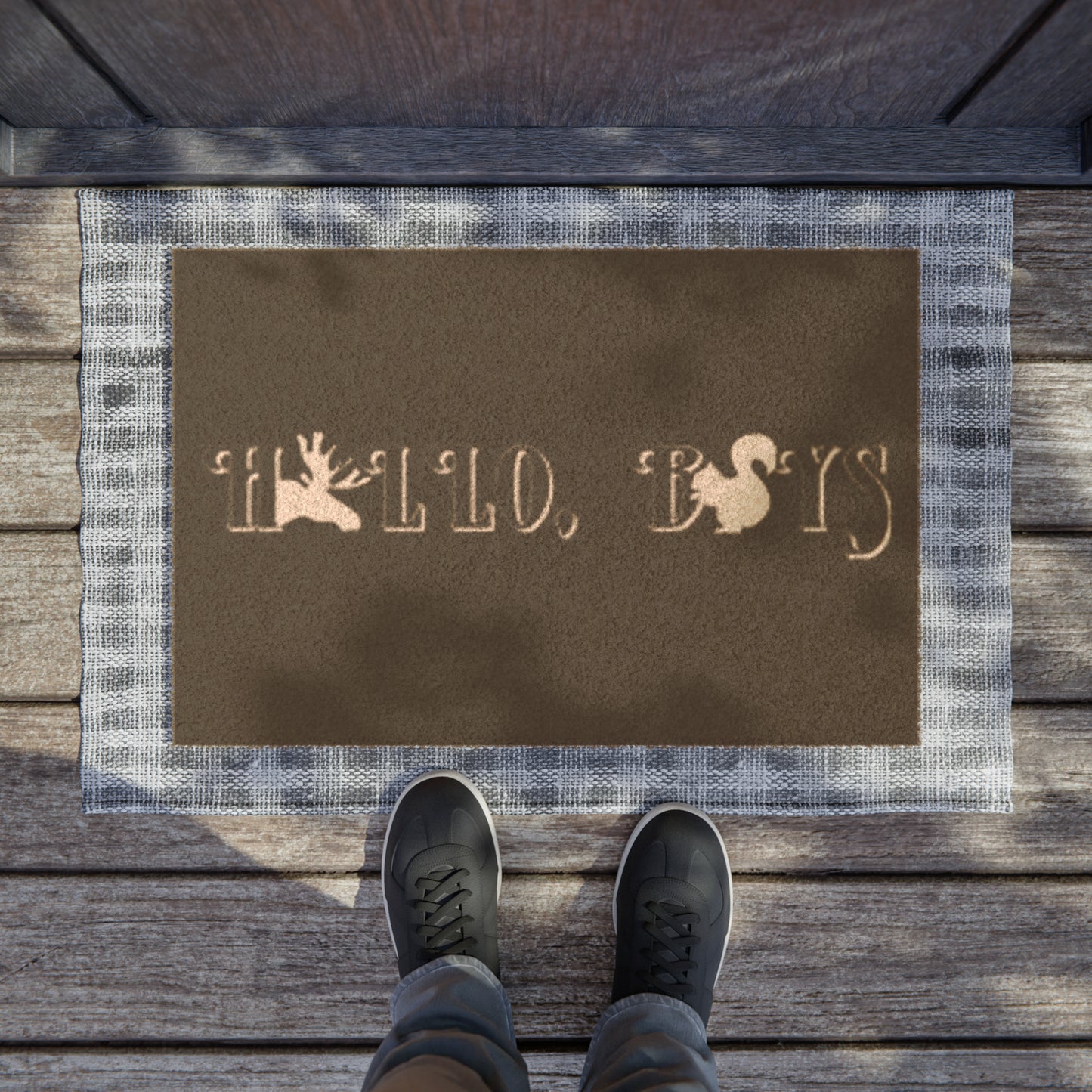 Supernatural "Hello Boys" Doormat