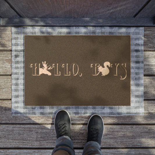 Supernatural "Hello Boys" Doormat