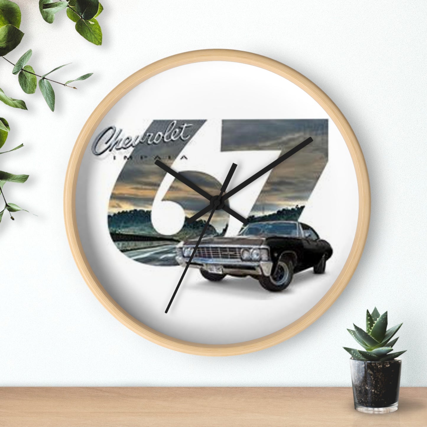 Supernatural 67 Impala, Wall Clock