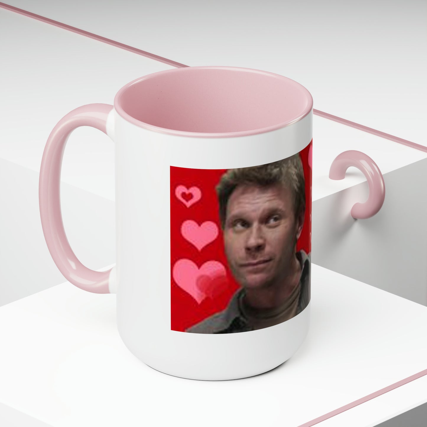 Supernatural Lucifer Valentine, Two-Tone Coffee Mugs, 15oz