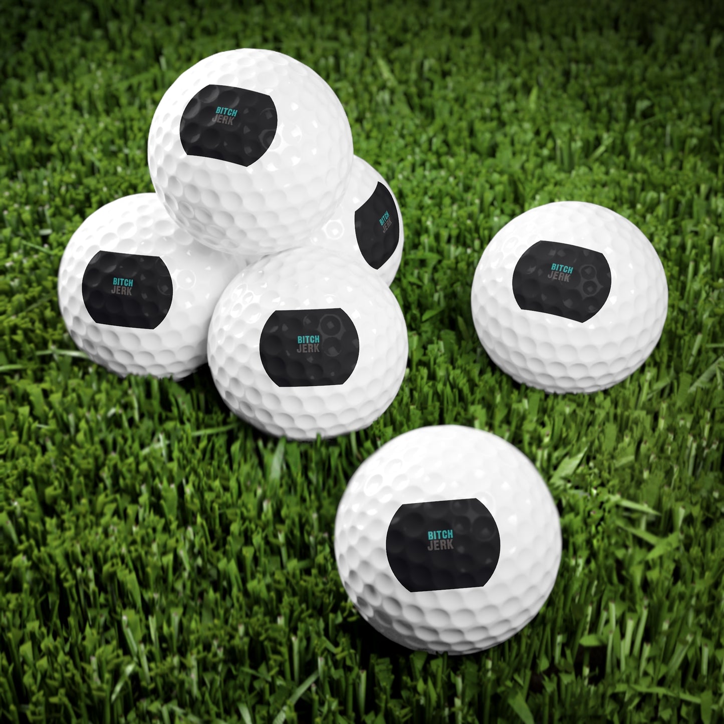 Supernatural Bitch/Jerk, Golf Balls, 6pcs