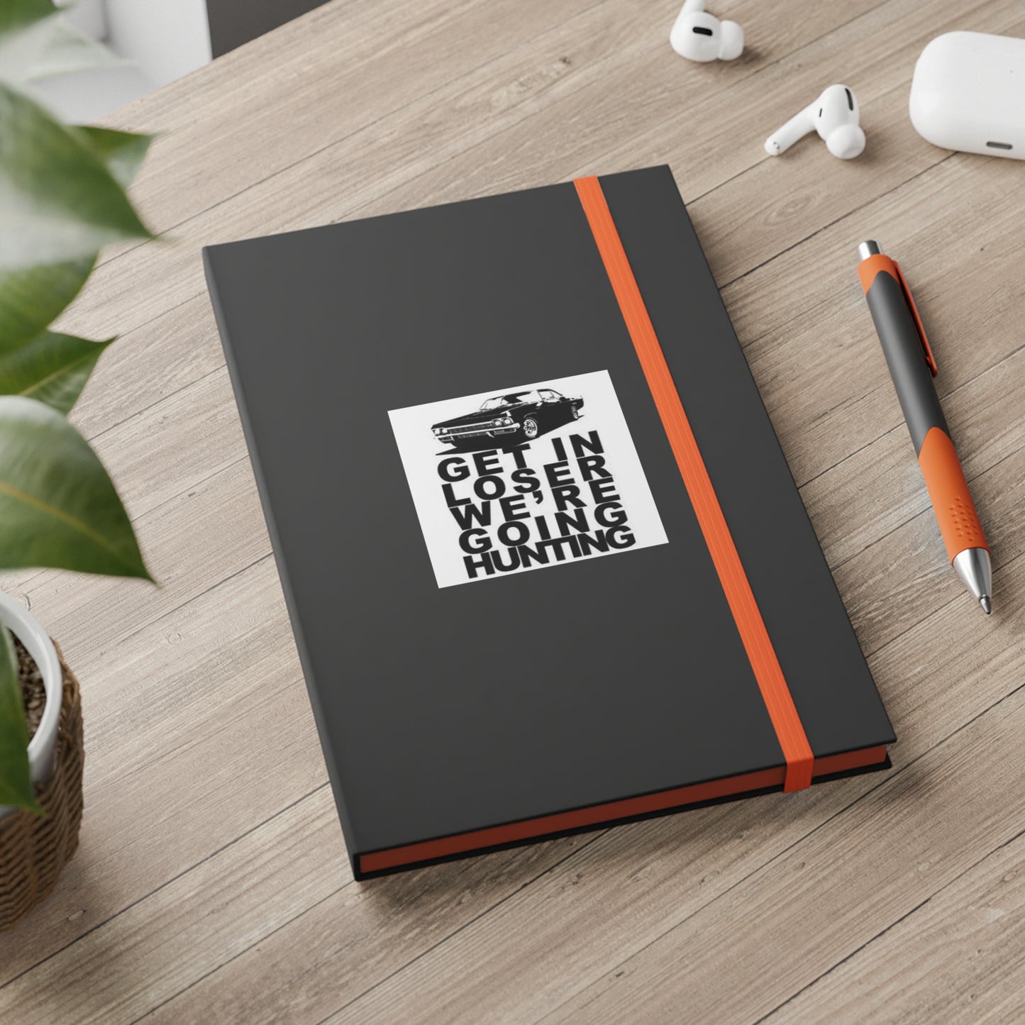 Supernatural "Hunting" Color Contrast Notebook - Ruled