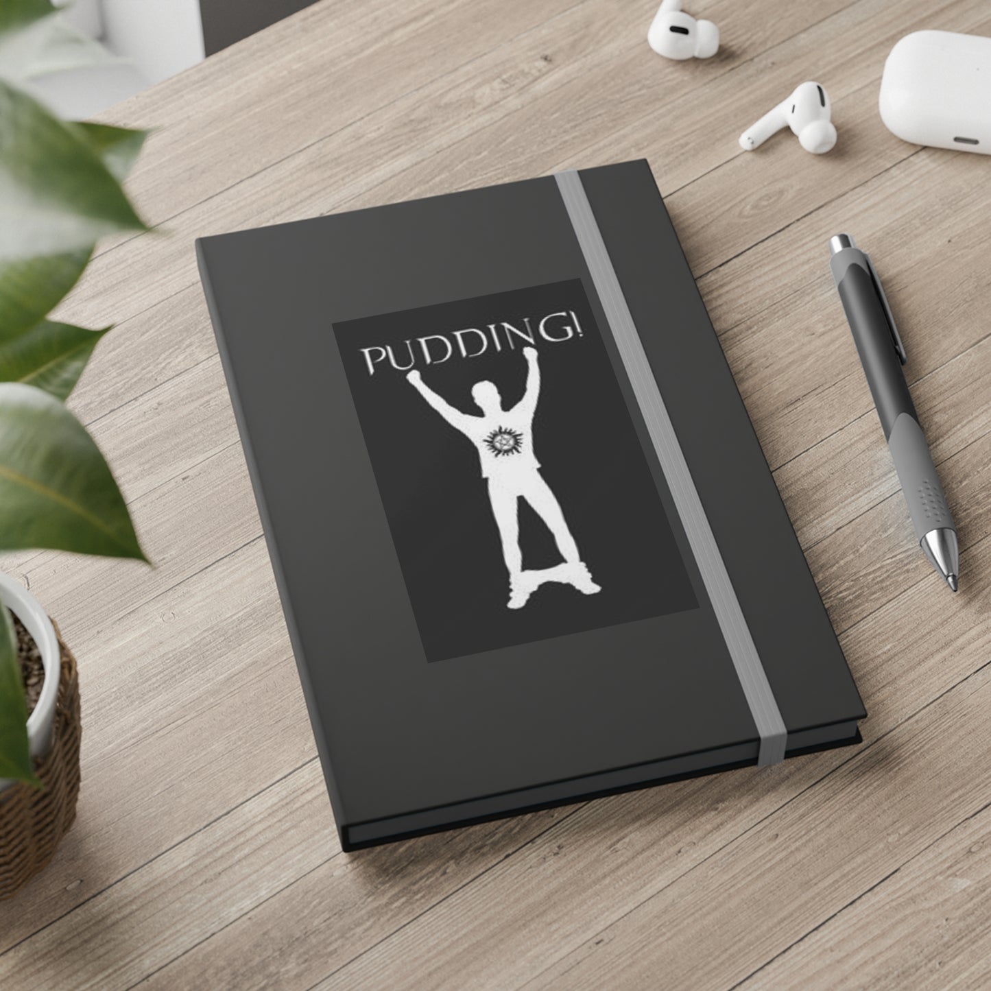 Supernatural "Pudding" Color Contrast Notebook - Ruled