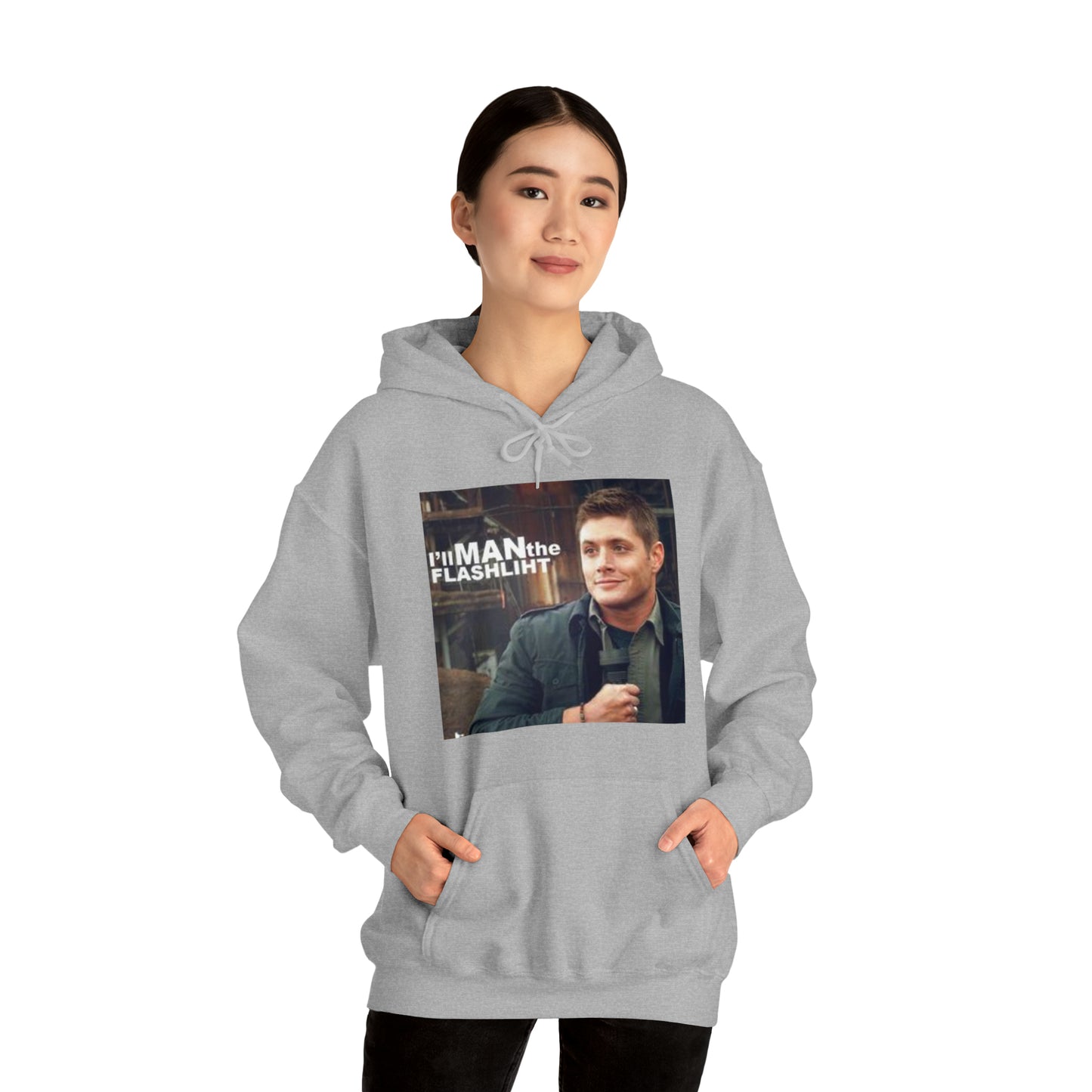 Supernatural "Dean Flashlight" Unisex Heavy Blend™ Hooded Sweatshirt