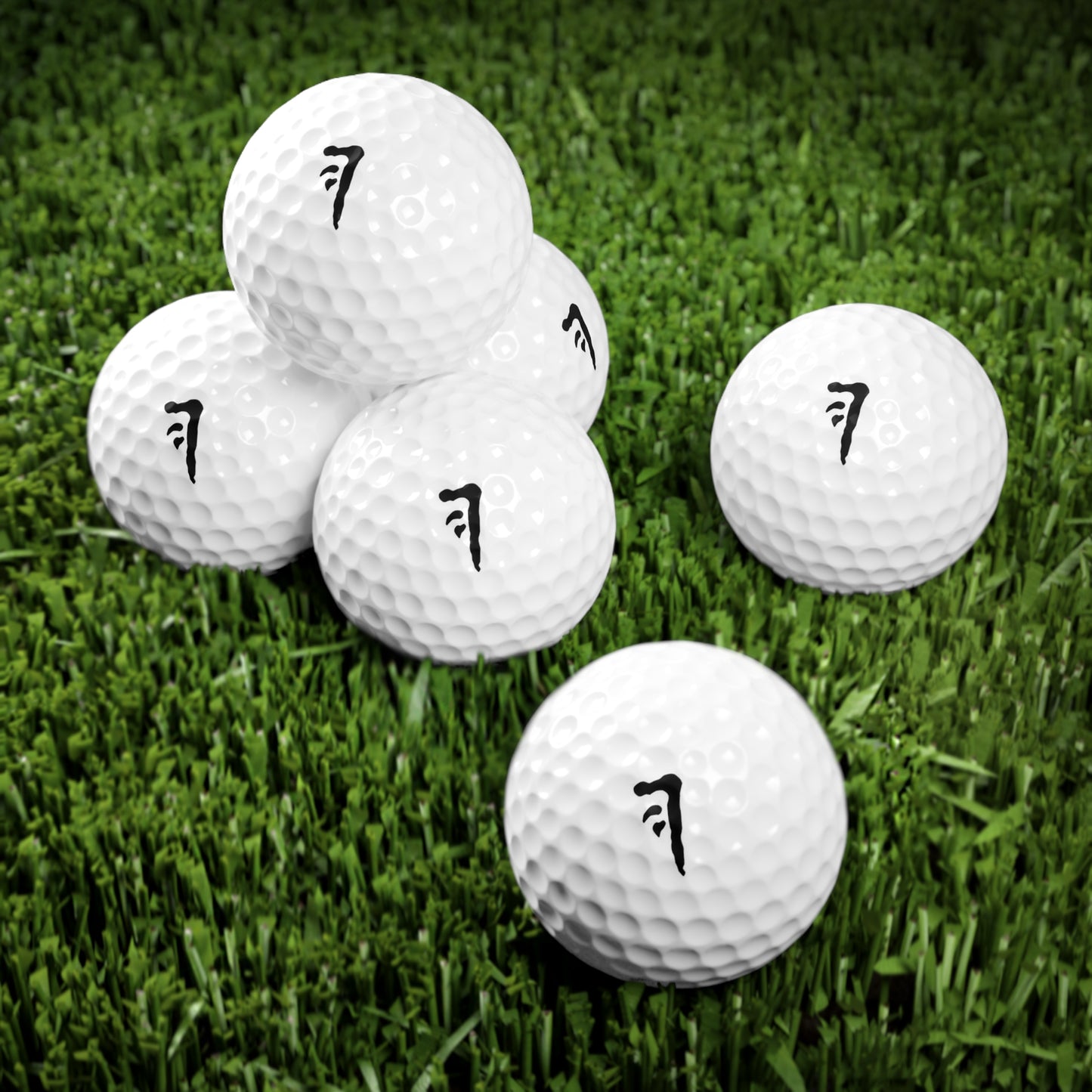 Supernatural Mark of Cain, Golf Balls, 6pcs