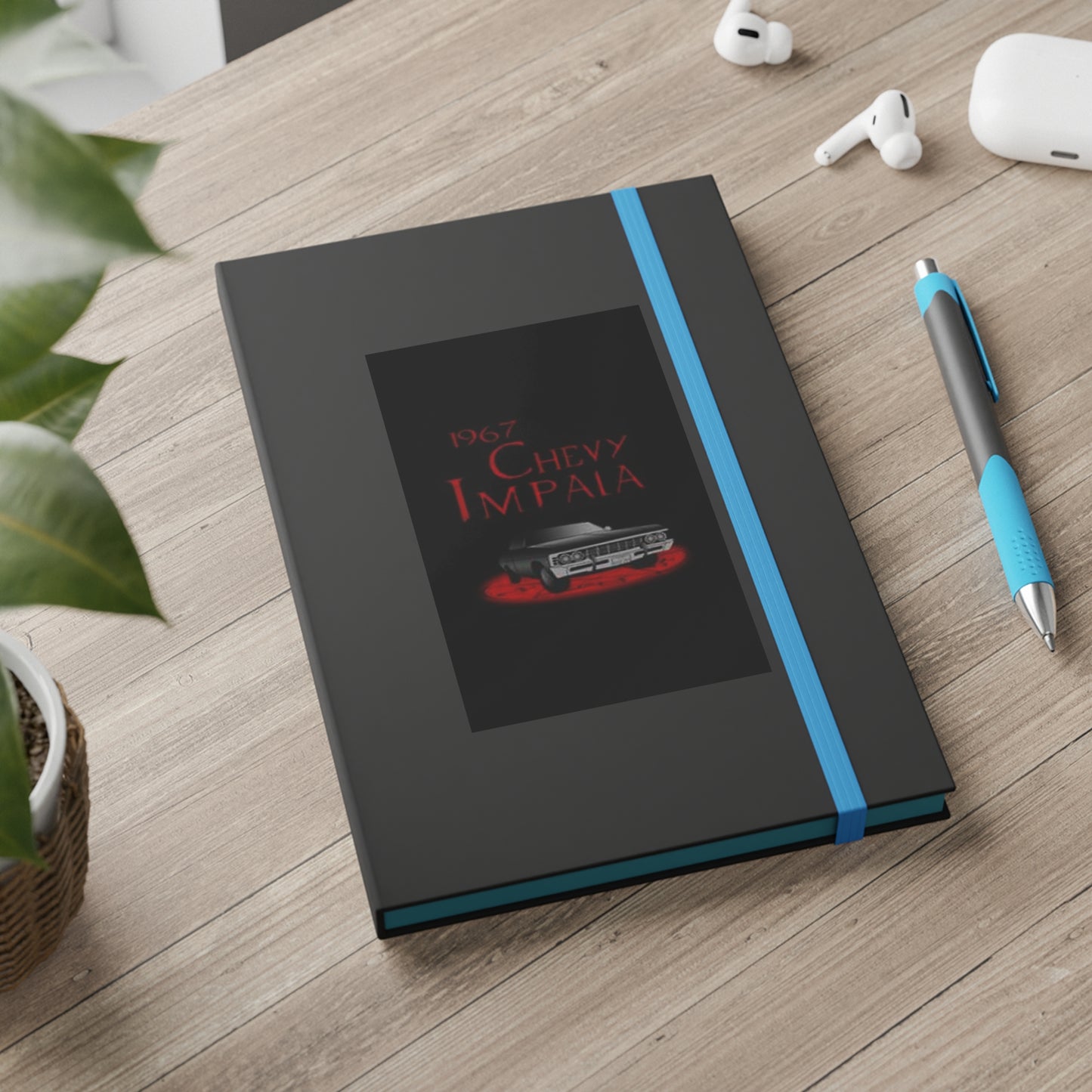 Supernatural "67 Impala" Color Contrast Notebook - Ruled