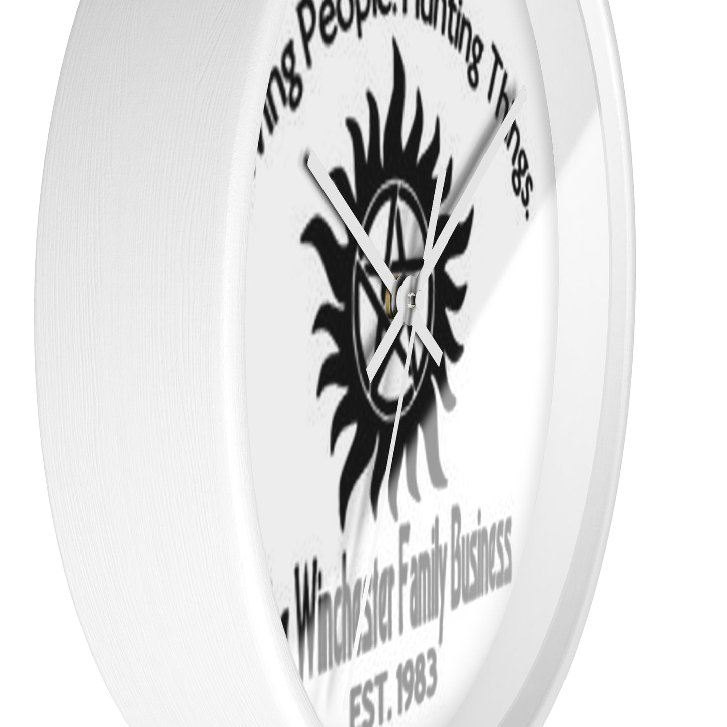 Supernatural Winchester Family Business, Wall Clock