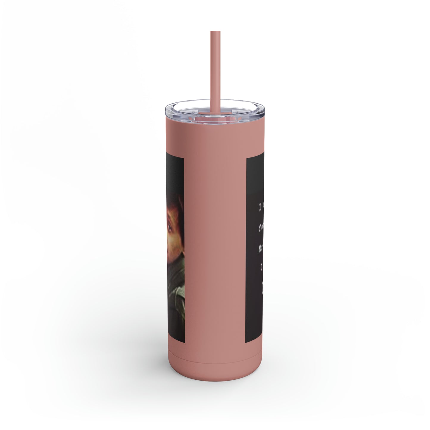 Supernatural "Mr. Fizzles" Valentine, Maars Maker Skinny Matte Tumbler, 20oz