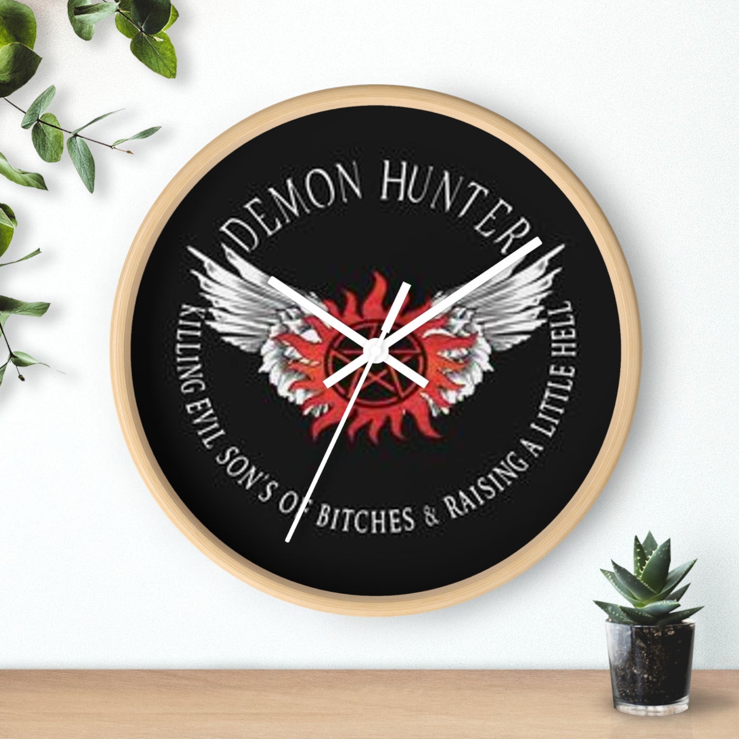Supernatural Demon Hunter, Wall Clock