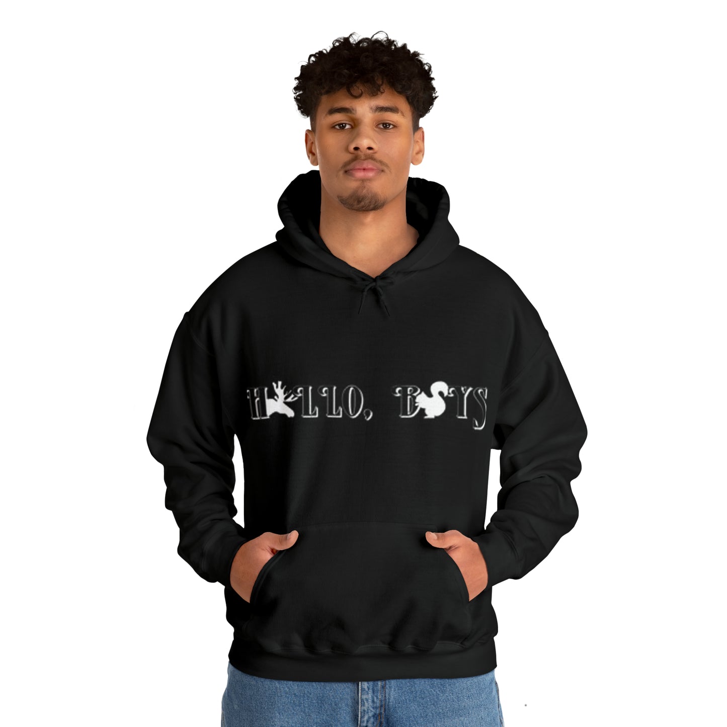 Supernatural "Hello Boys" Unisex Heavy Blend™ Hooded Sweatshirt