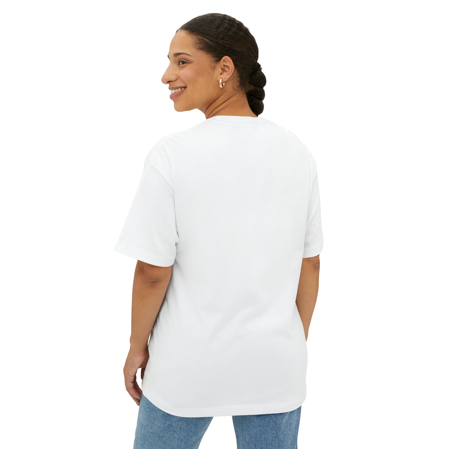 Supernatural cartoon, Unisex Oversized Boxy Tee