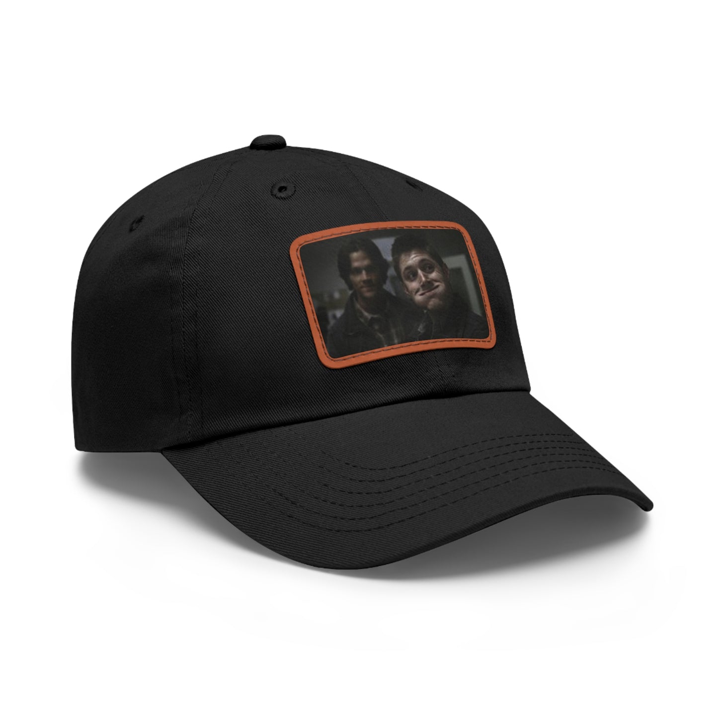 Supernatural "Dean" Dad Hat with Leather Patch (Rectangle)