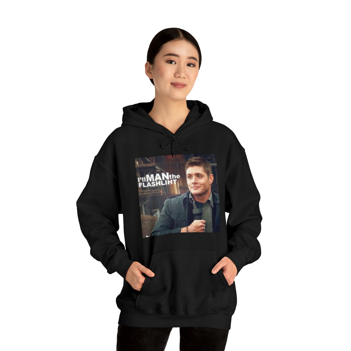 Supernatural "Dean Flashlight" Unisex Heavy Blend™ Hooded Sweatshirt