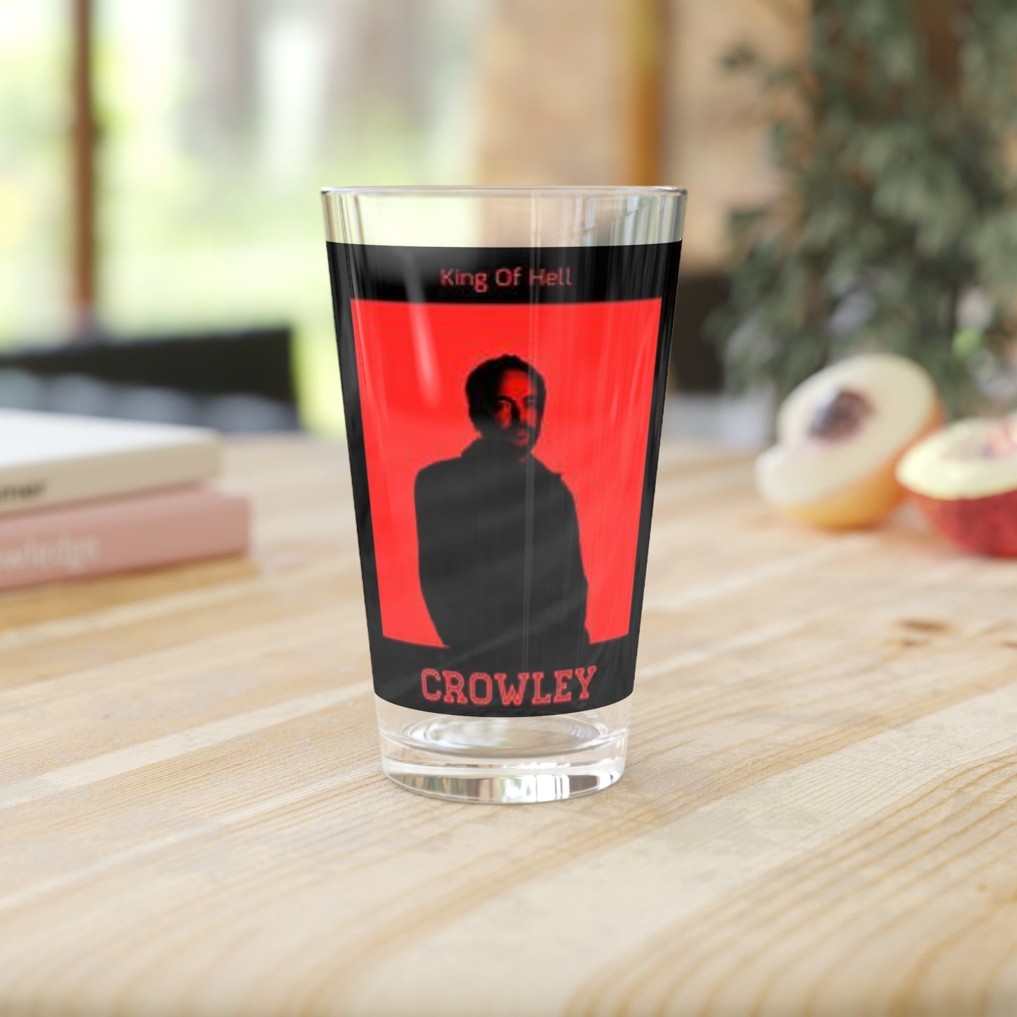 Supernatural "Crowley King of Hell" Pint Glass, 16oz