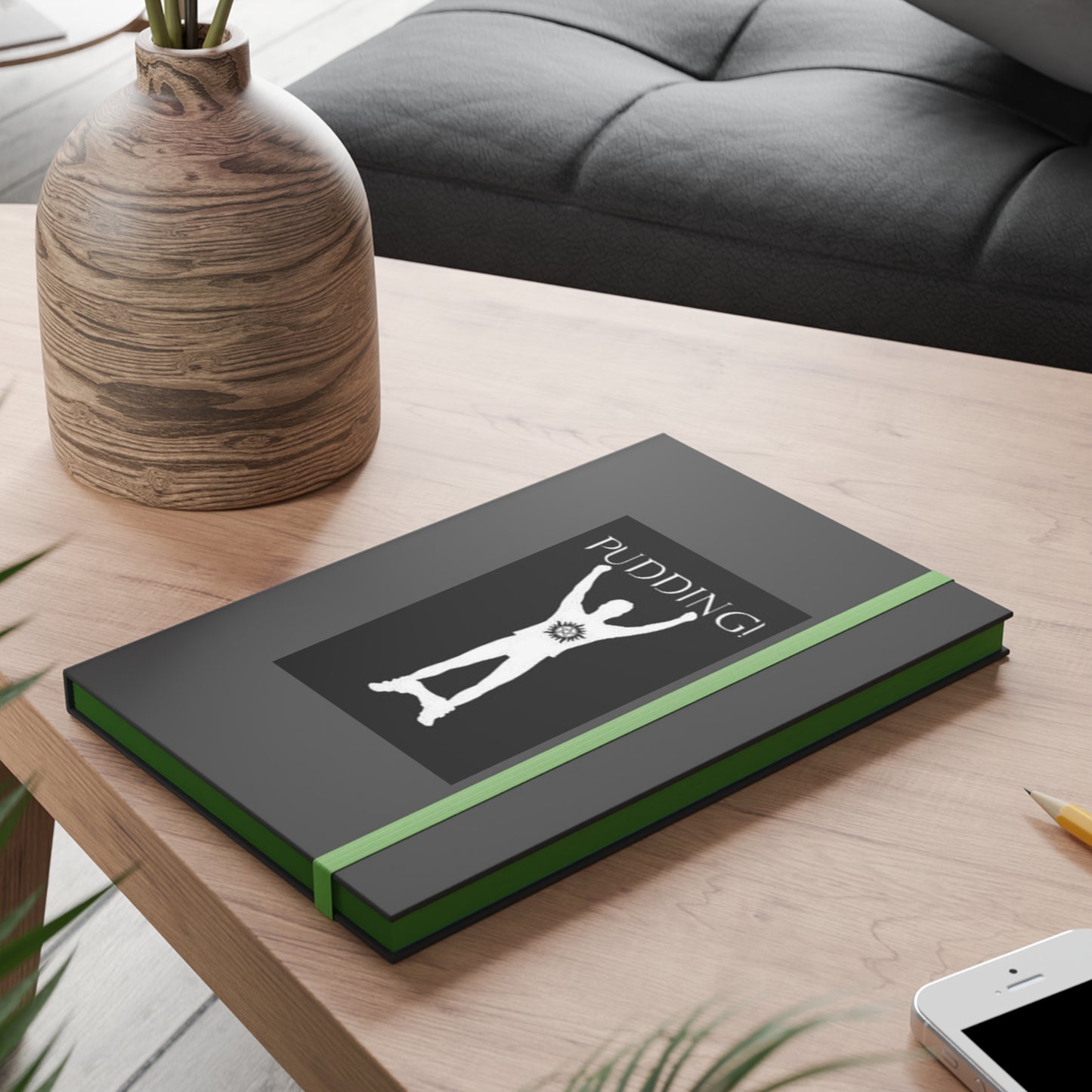 Supernatural "Pudding" Color Contrast Notebook - Ruled