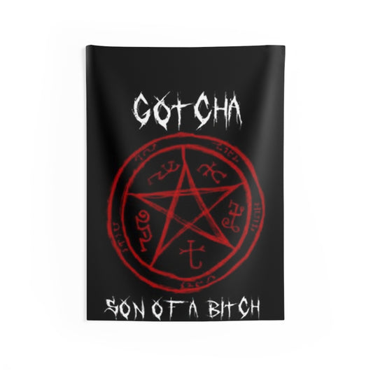 Supernatural "Devils Trap" Indoor Wall Tapestries