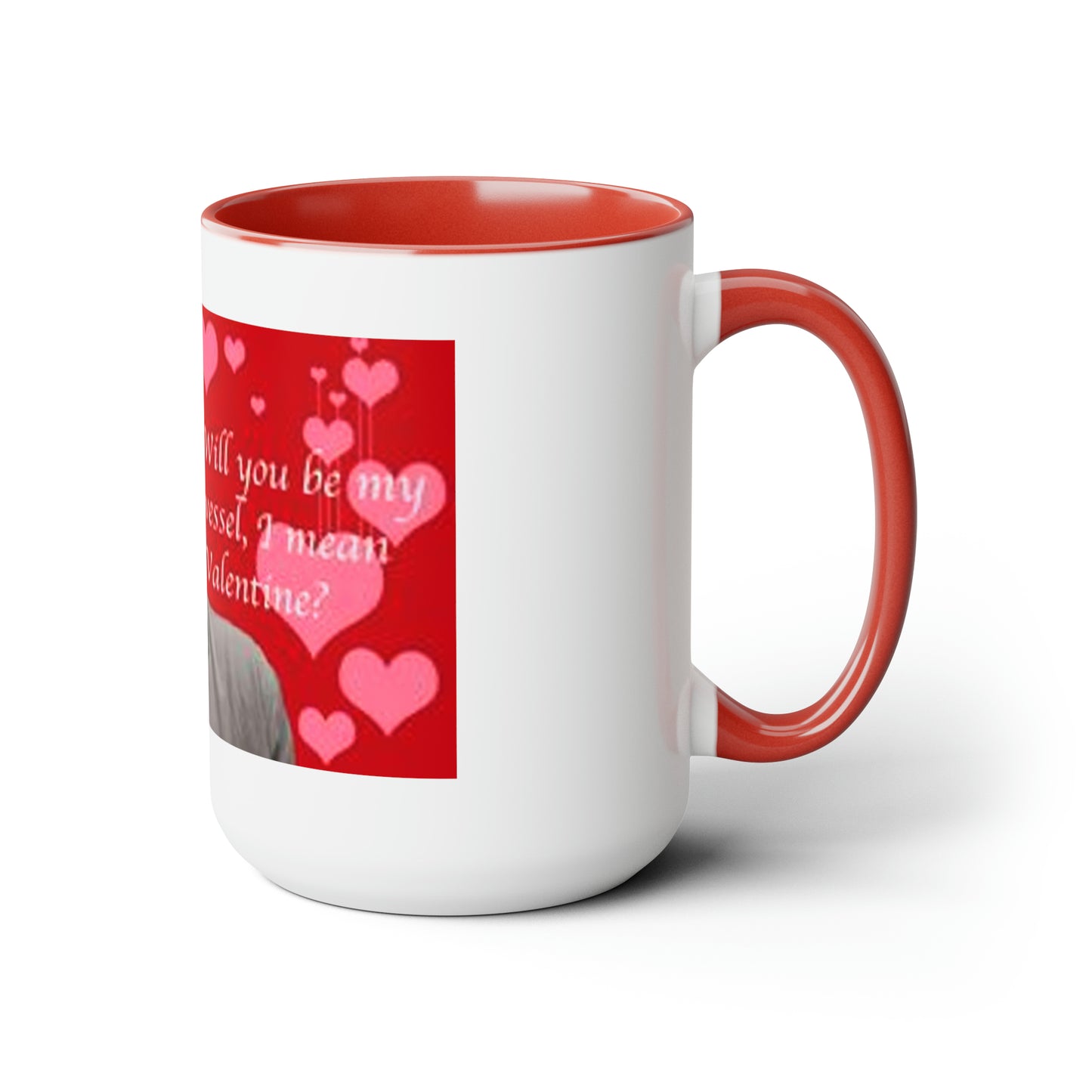 Supernatural Lucifer Valentine, Two-Tone Coffee Mugs, 15oz