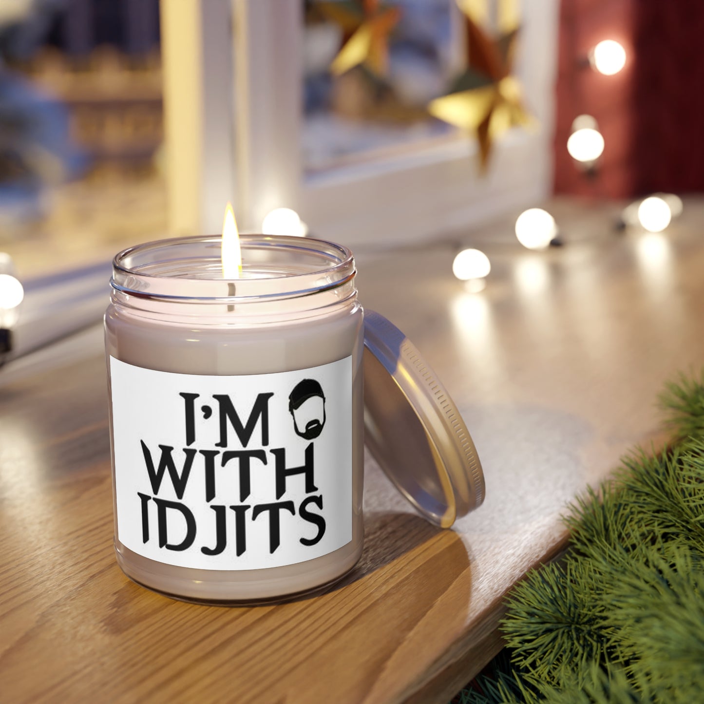 Supernatural "I'm with Idjits" Scented Candles, 9oz