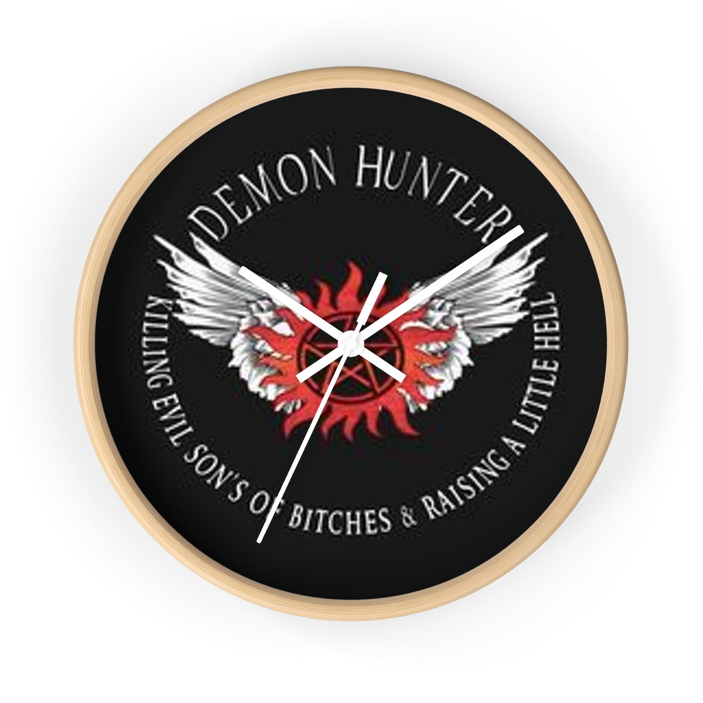 Supernatural Demon Hunter, Wall Clock