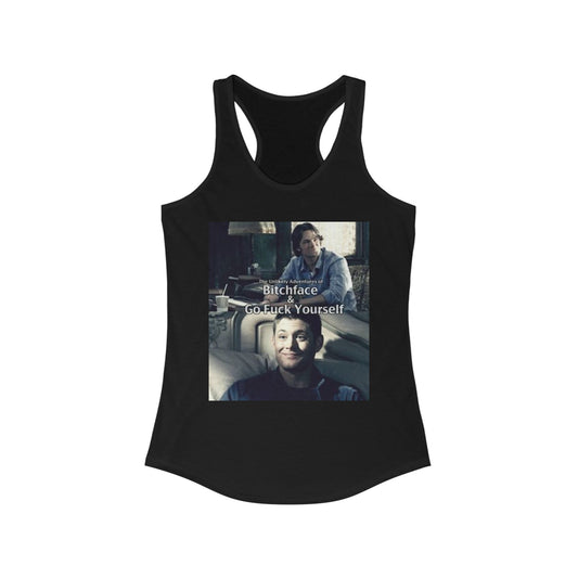 Supernatural "Bitchface" Women's Ideal Racerback Tank